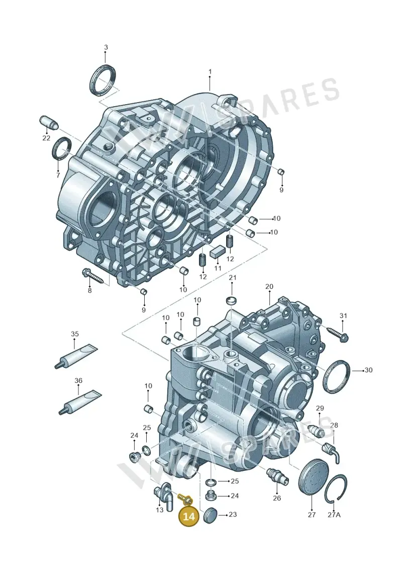 N90898003 — SEAT Leon style (2019-) diagram 868301450, position 14