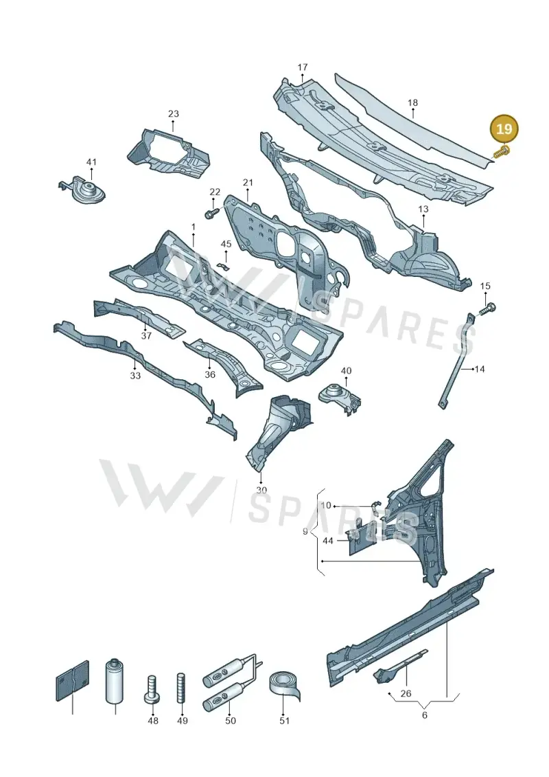N90898102 — SEAT Alhambra Stylance (2015-2022) diagram 863803000, position 19