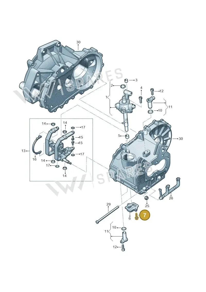 N90929001 — SEAT CORDOBA                06> (2005-) diagram 461311840, position 7