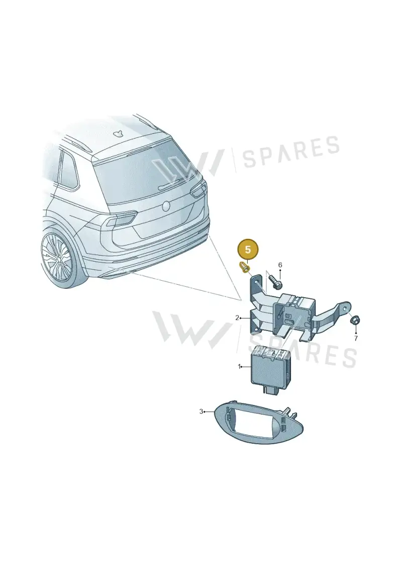 N90935003 — SEAT Tarraco FR (2018-2024) diagram 884907150, position 5