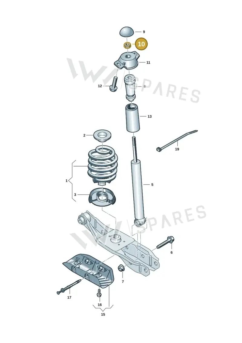N90942902 — SEAT Tavascan Cupra (2023-) diagram 10a511000, position 10