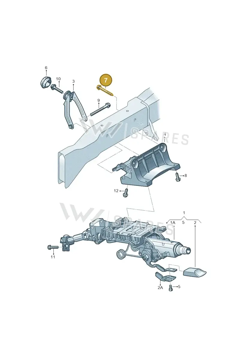 N90959902 — SEAT Altea XL Reference (2013-2013) diagram 777419300, position 7
