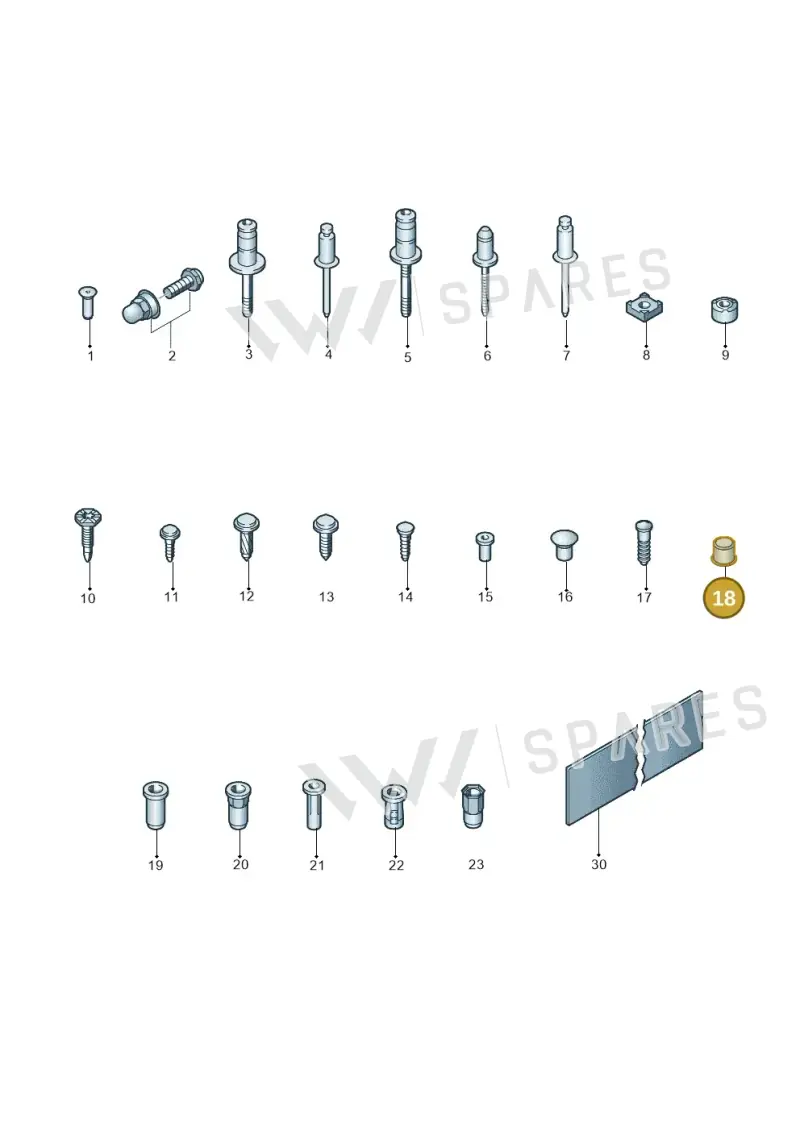 N90968501 — SEAT Tavascan Cupra (2023-) diagram 806800100, position 18
