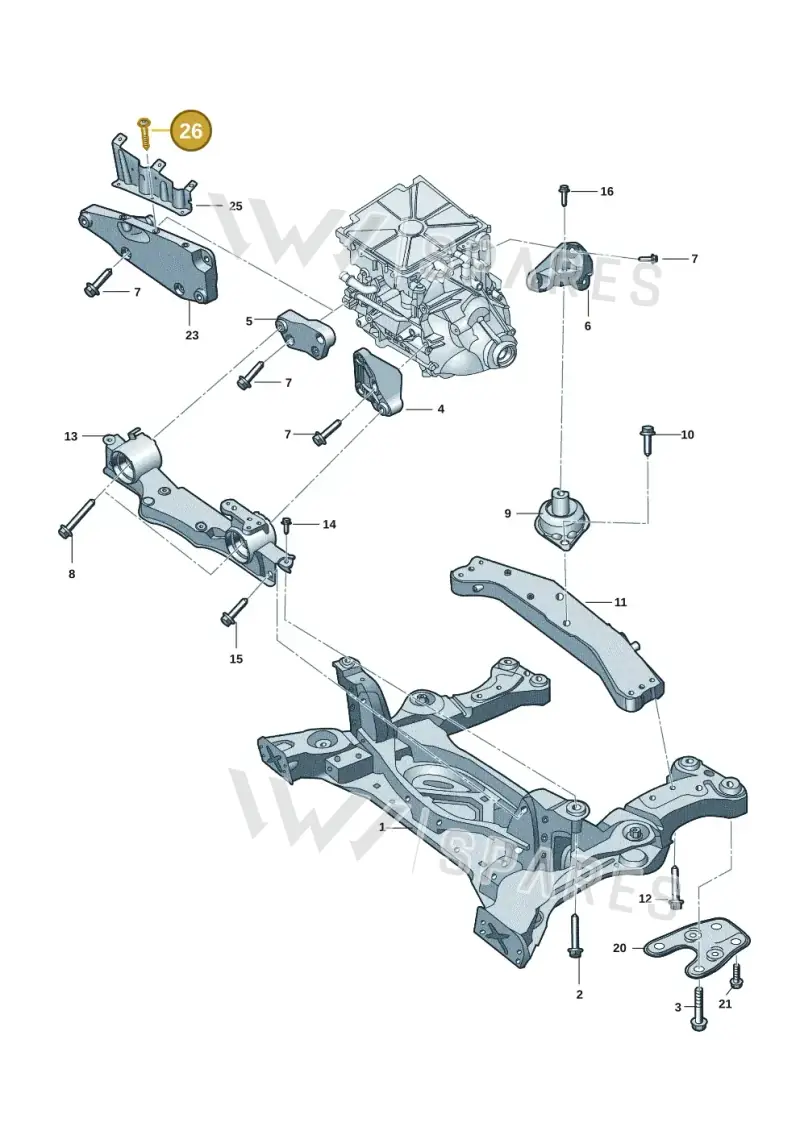 N90969901 — SEAT Tavascan Cupra (2023-) diagram 89a199200, position 26