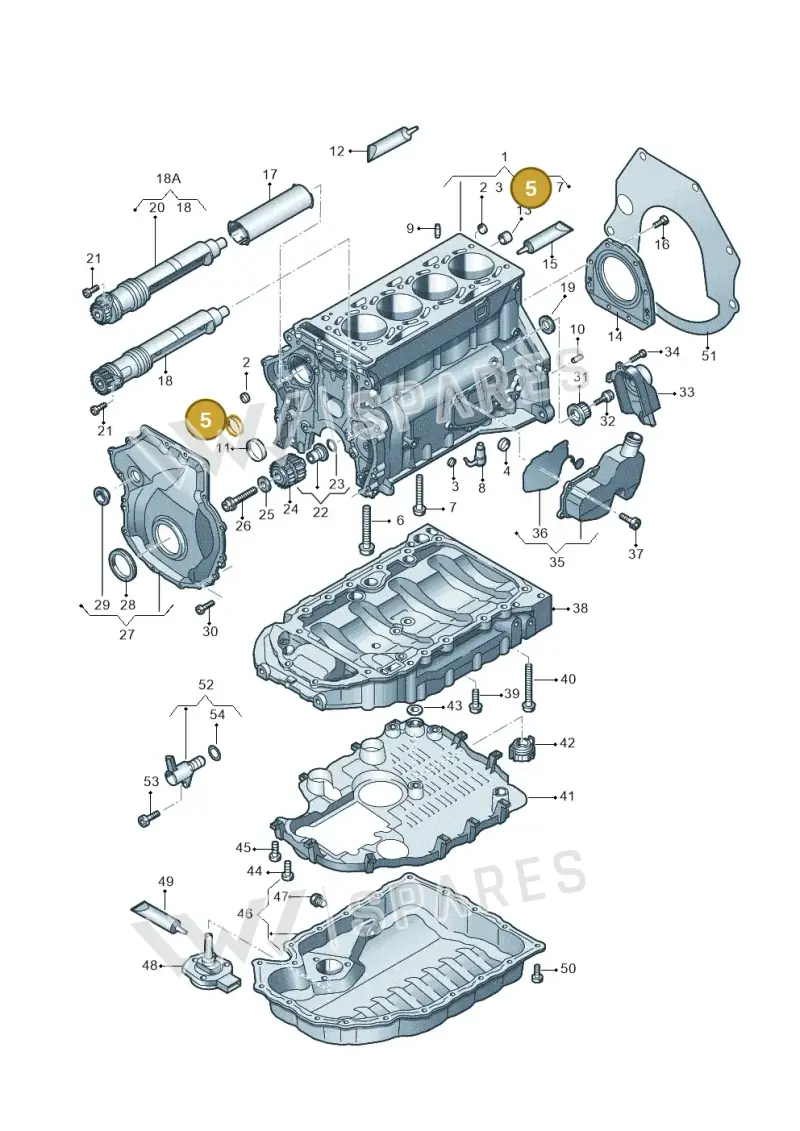 N90982902 — SEAT Altea XL Reference (2013-2013) diagram 634103100, position 5