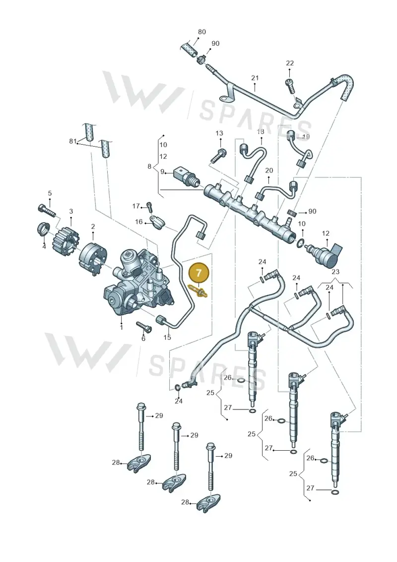 N90984401 — SEAT Ibiza Reference (2012-2012) diagram 677130300, position 7