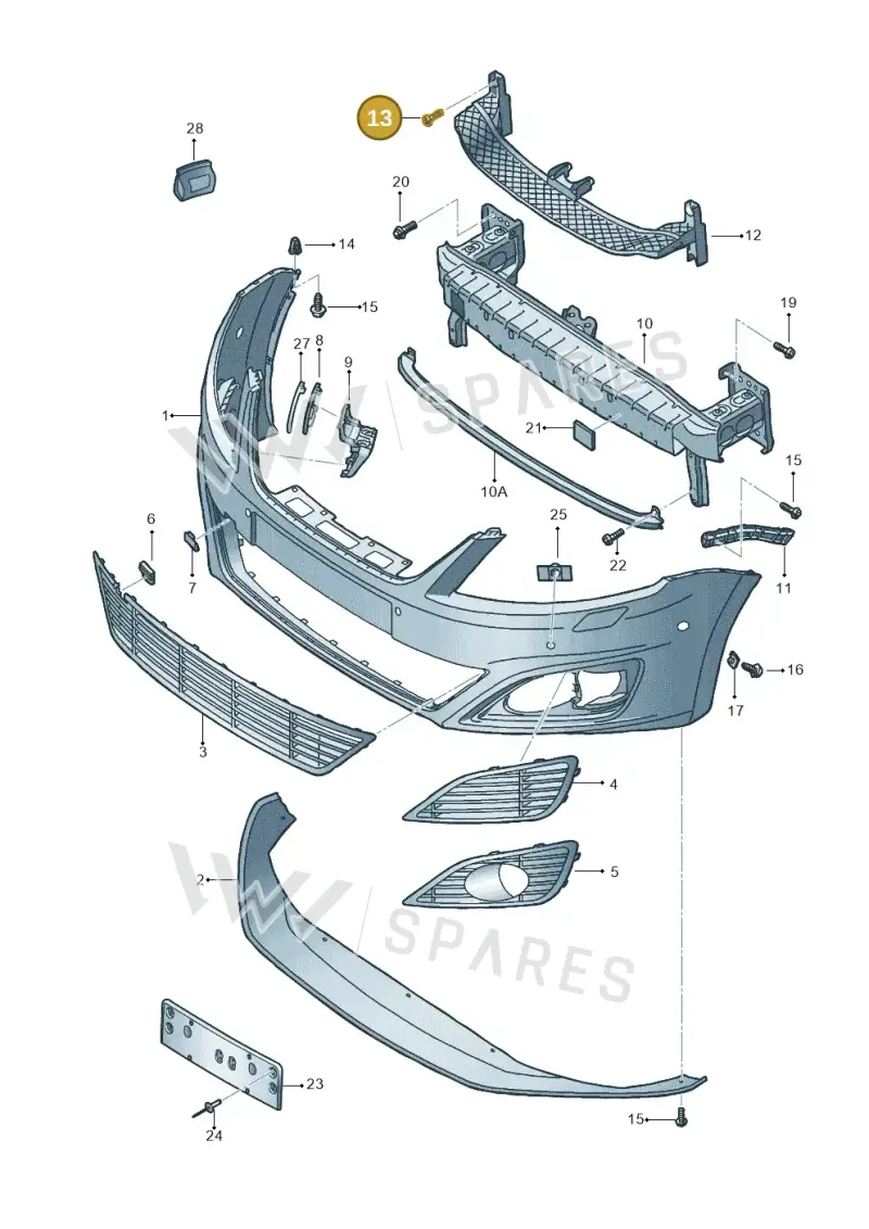 N90993601 — SEAT Alhambra Stylance (2015-2022) diagram 705807000, position 13