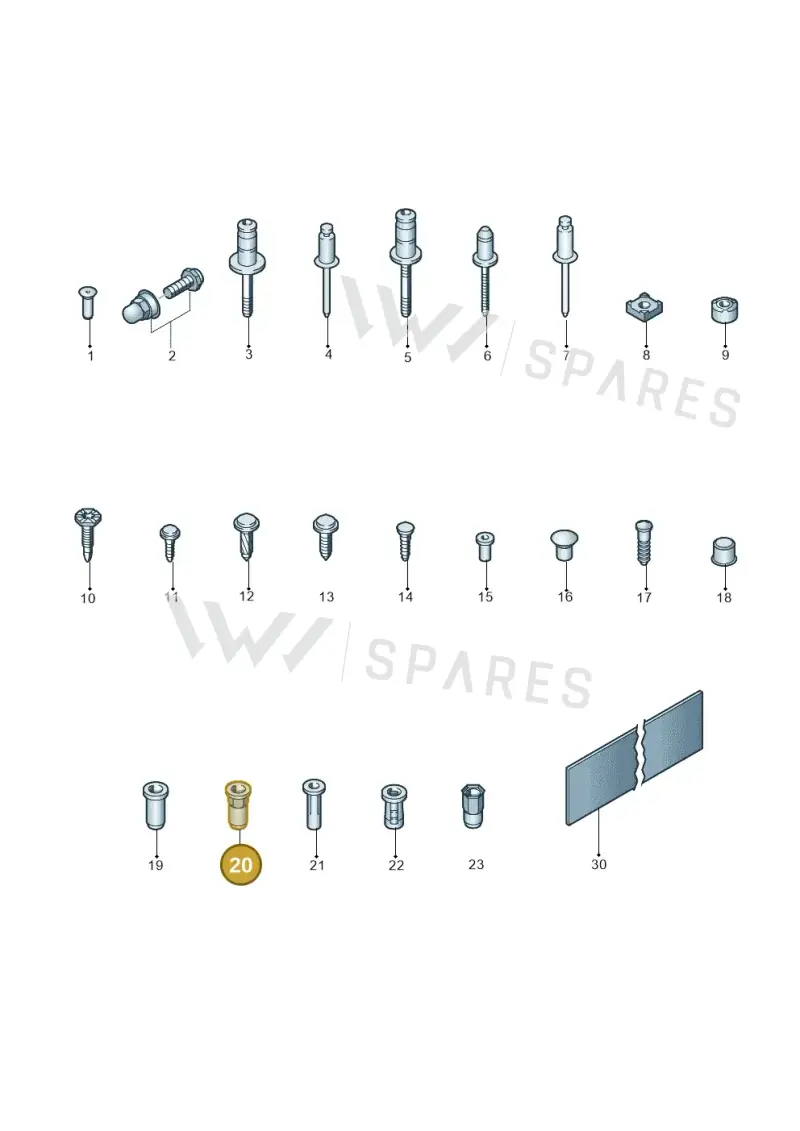 N90999701 — SEAT Tavascan Cupra (2023-) diagram 806800100, position 20