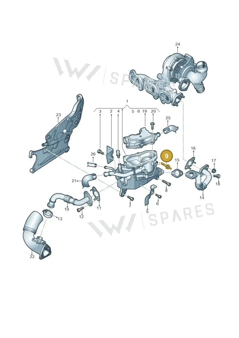 N91004602 — SEAT Ibiza Stylance (2015-) diagram 773131000, position 9