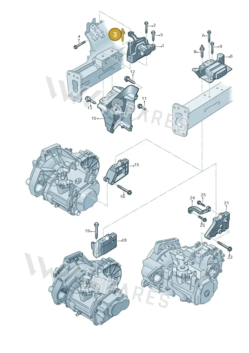 N91029602 — SEAT Formentor TSI CUPRA (2020-) diagram 746199250, position 3