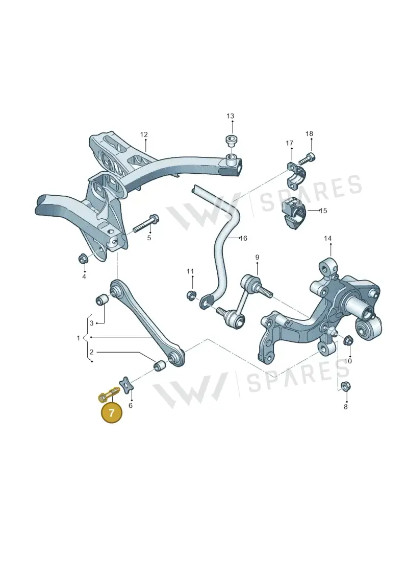 N91047502 — SEAT Altea XL Reference (2010-2013) diagram 409501200, position 7