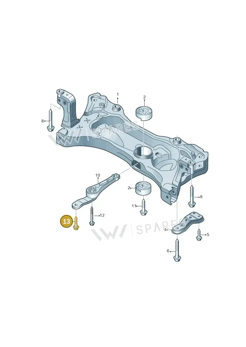 N91066101 — SEAT Formentor TSI CUPRA (2020-) diagram 746199100, position 13
