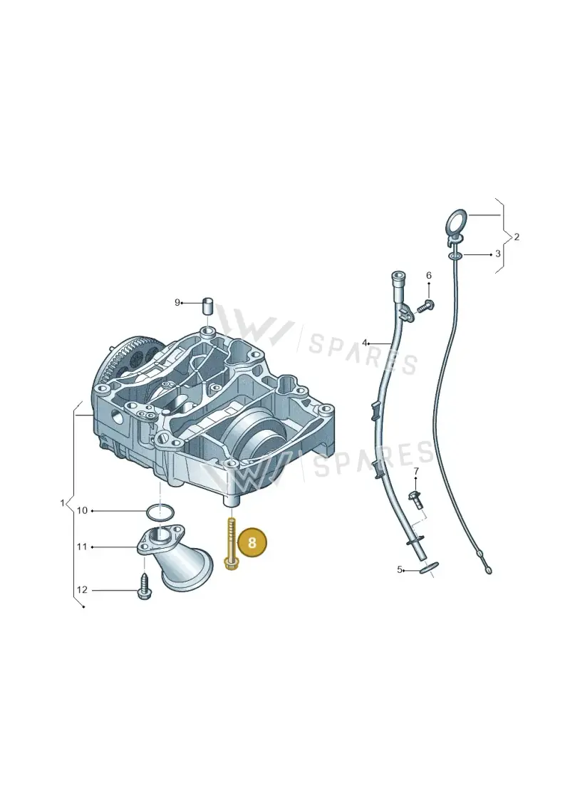 N91073401 — SEAT Ibiza Stylance (2015-) diagram 773115200, position 8