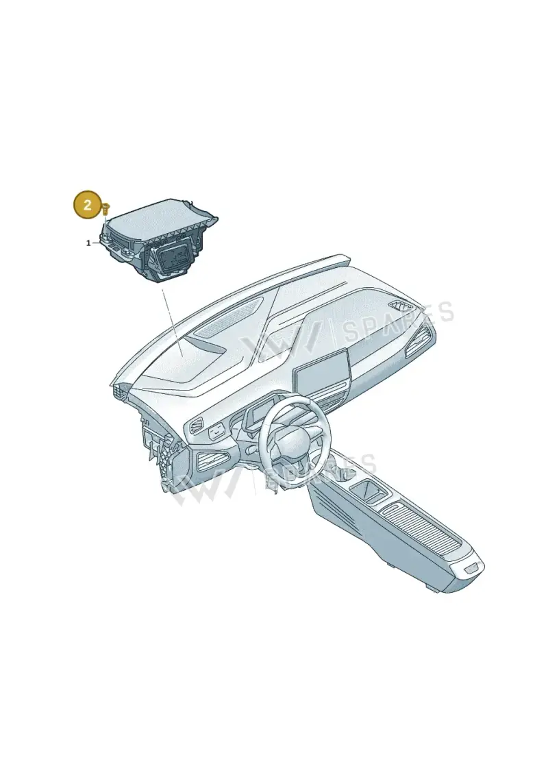 N91079901 — SEAT Tavascan Cupra (2023-) diagram 10a920050, position 2