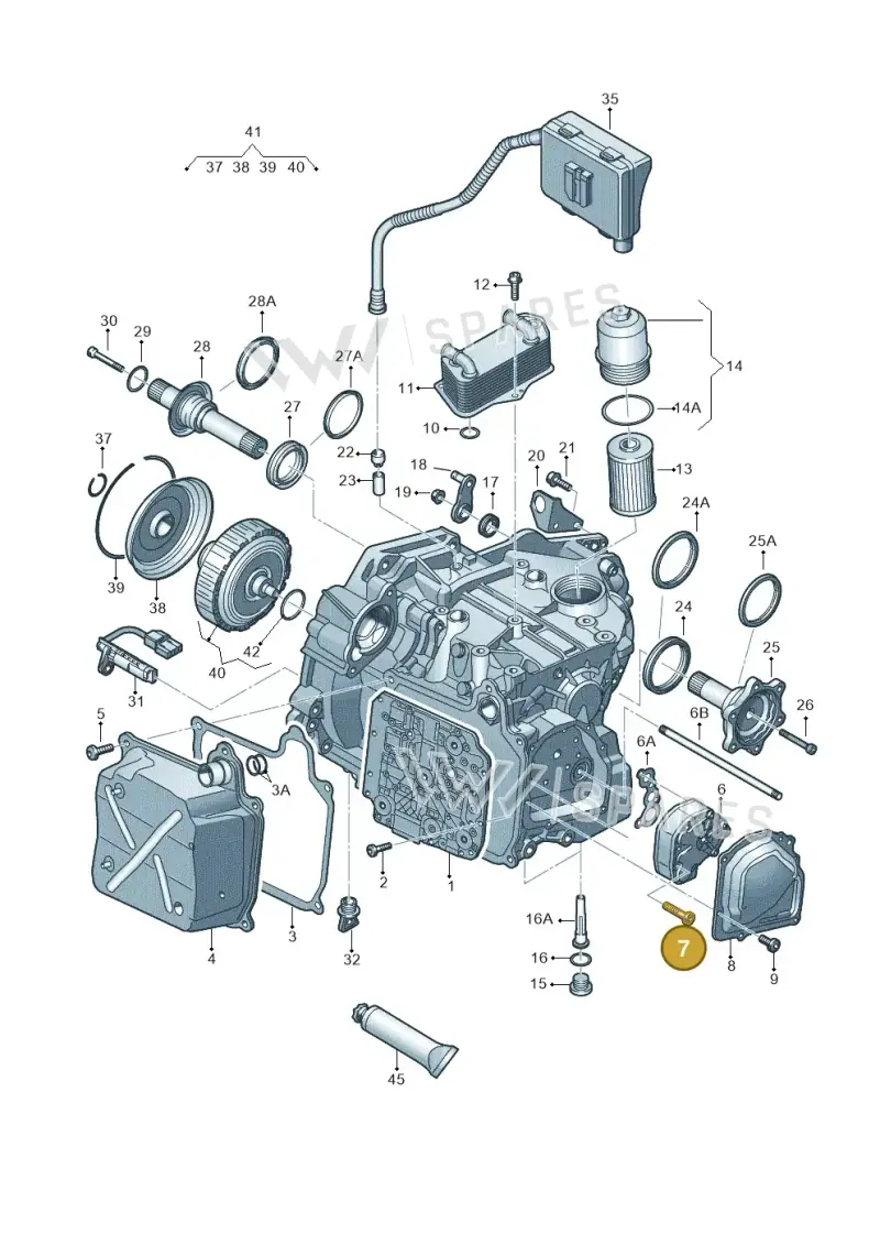 N91109001 — SEAT Ateca Style (2016-) diagram 850321650, position 7