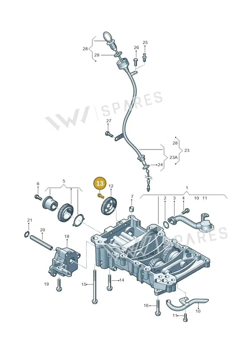N91121301 — SEAT Alhambra Stylance (2010-2013) diagram 679115400, position 13