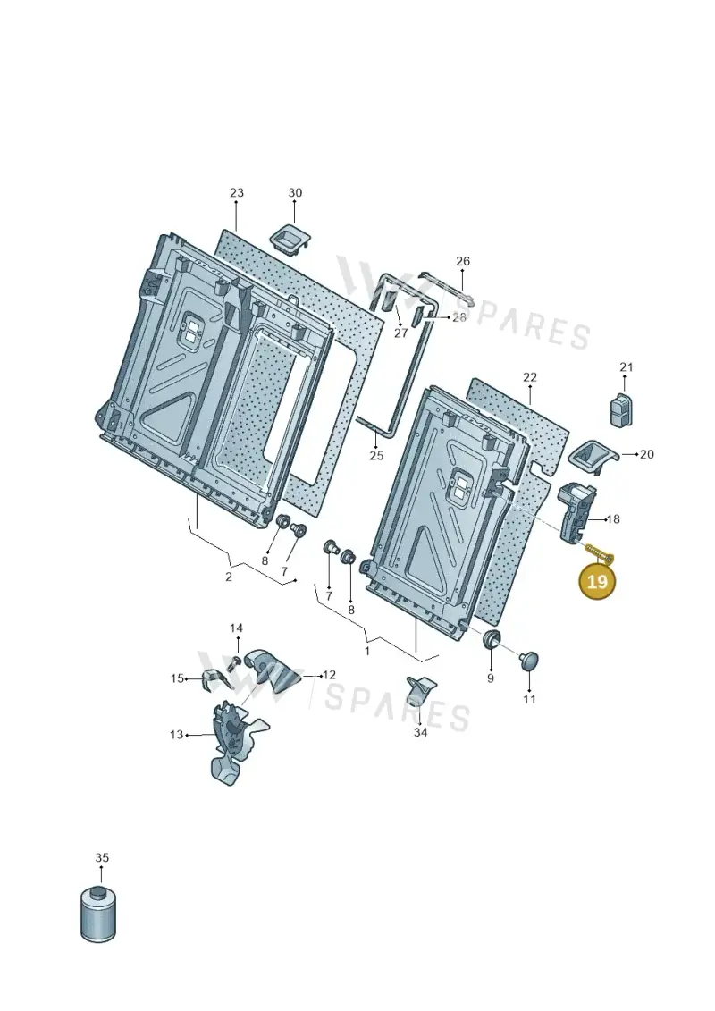 N91128701 — SEAT Tavascan Cupra (2023-) diagram 813885700, position 19