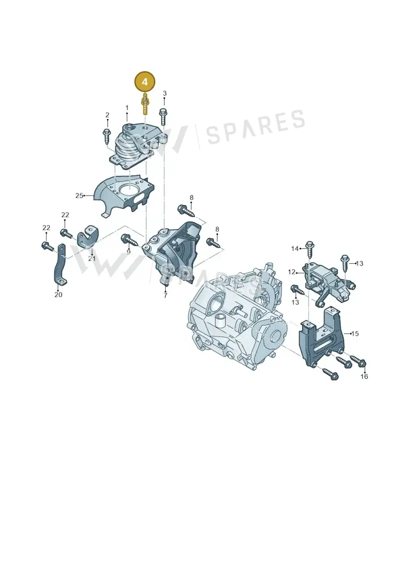 N91136301 — SEAT Ibiza Stylance (2015-) diagram 773199250, position 4