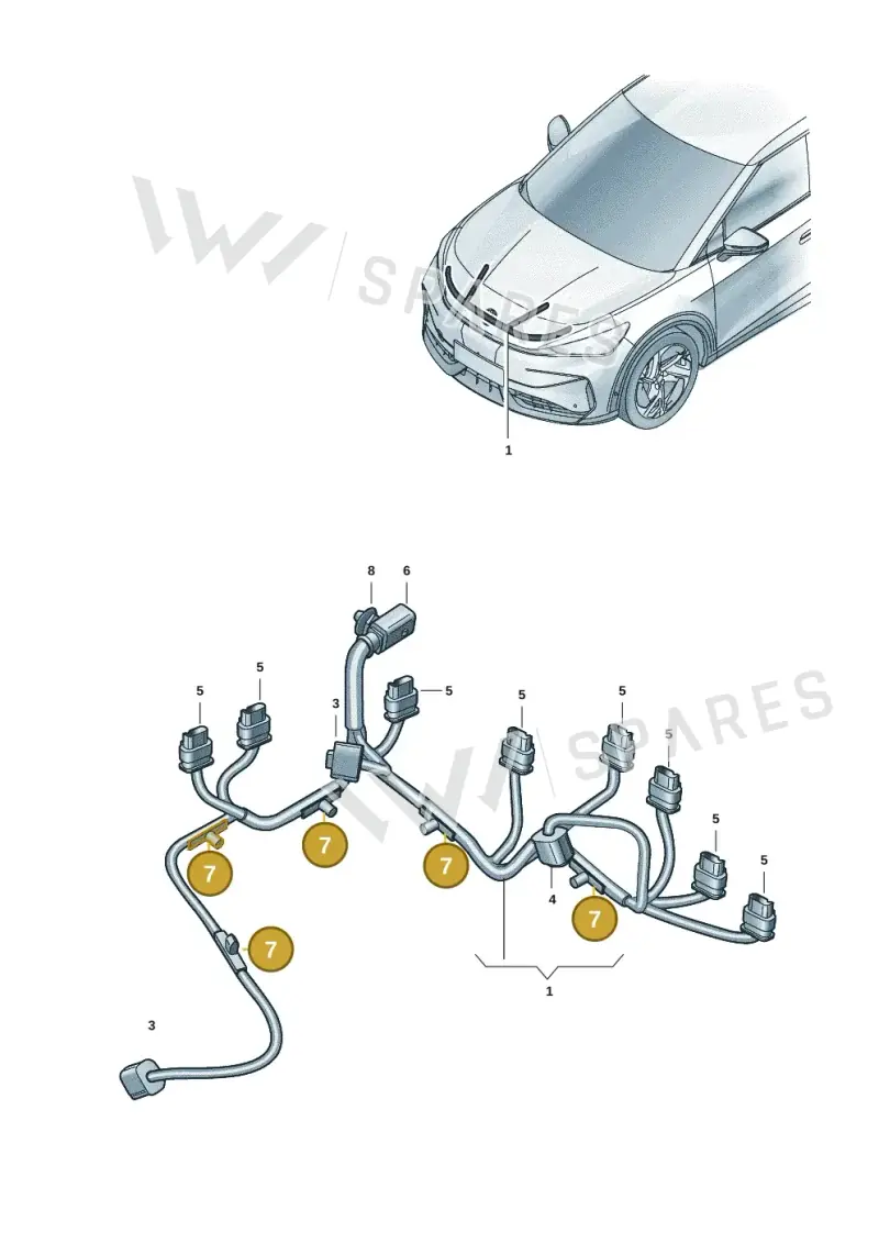 N91144301 — SEAT Tavascan Cupra (2023-) diagram 11h971500, position 7