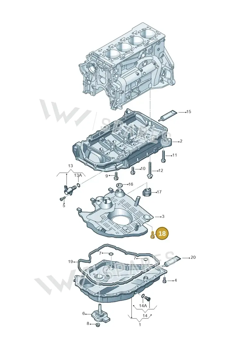 N91168701 — SEAT Ateca Style (2016-) diagram 724103060, position 18