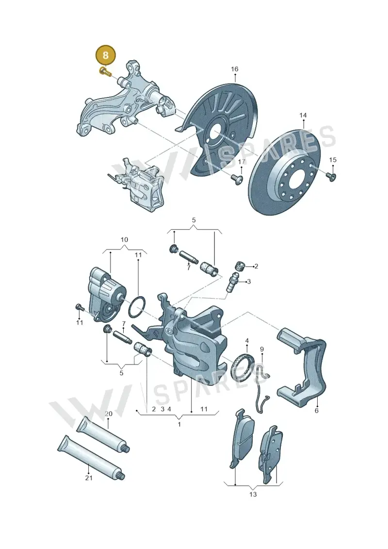 N91168901 — SEAT Tarraco FR (2018-2024) diagram 745615600, position 8