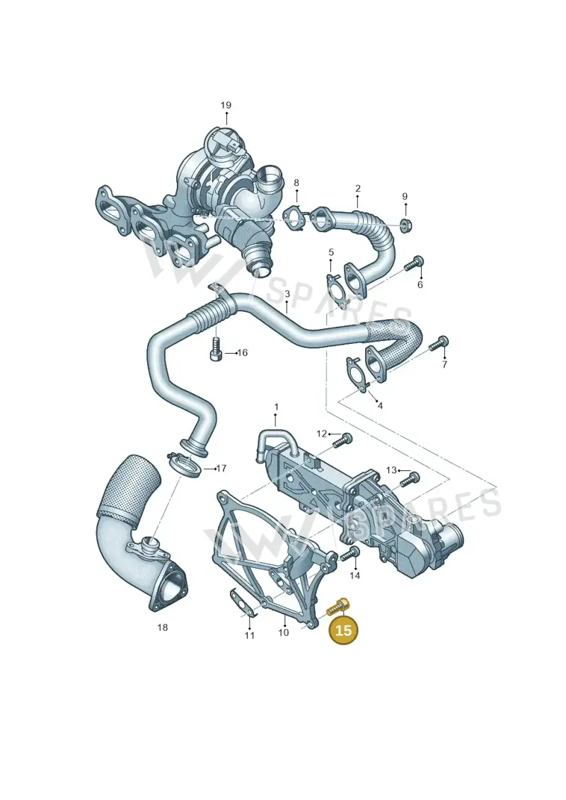 N91174401 — SEAT Ibiza Stylance (2015-) diagram 773131200, position 15