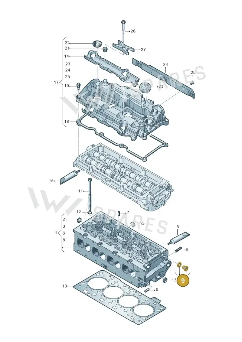N91184201 — SEAT Formentor TSI CUPRA (2020-) diagram 793103066, position 9