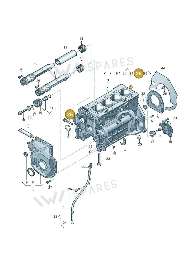 N91187501 — SEAT Formentor TSI CUPRA (2020-) diagram 746103100, position 25