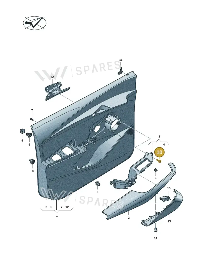 N91191401 — SEAT Tavascan Cupra (2023-) diagram 20h867000, position 10