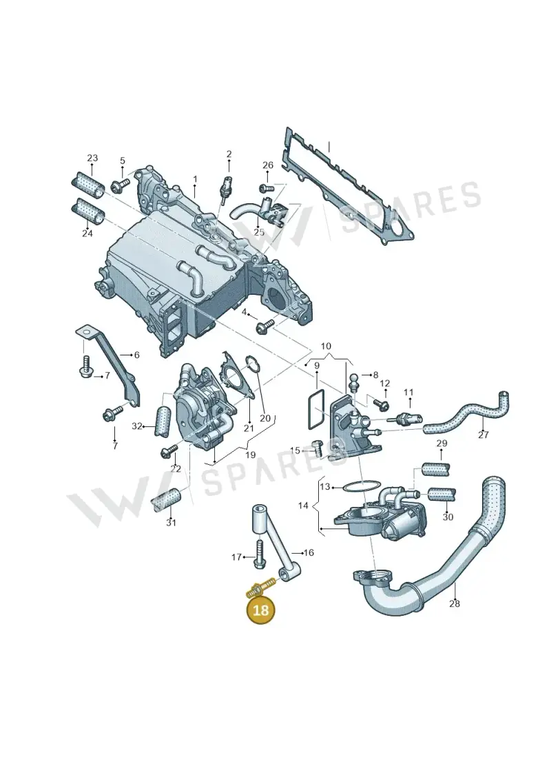 N91206201 — SEAT Leon ST Stylance (2016-2020) diagram 746129800, position 18