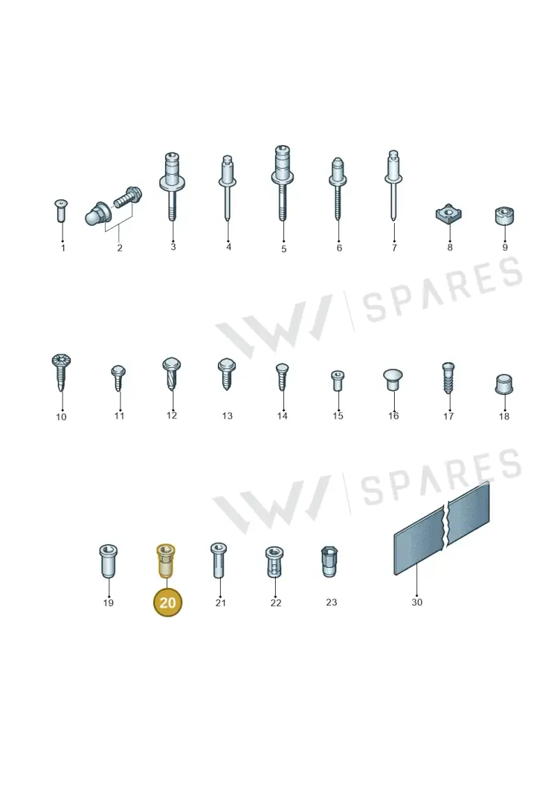 N91233601 — SEAT Tavascan Cupra (2023-) diagram 806800100, position 20