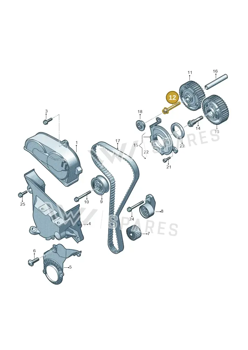 N91264601 — SEAT Leon style (2019-) diagram 813109050, position 12