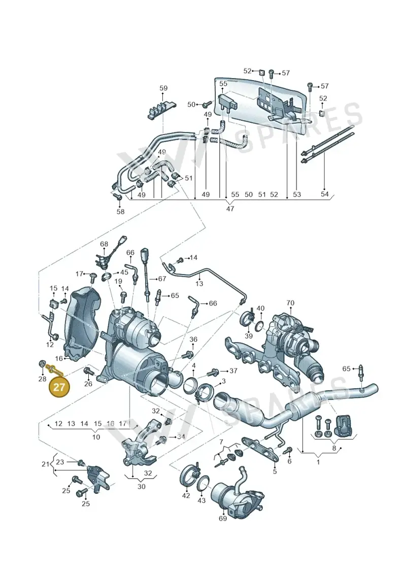 N91264801 — SEAT Tarraco FR (2018-2024) diagram 597253650, position 27