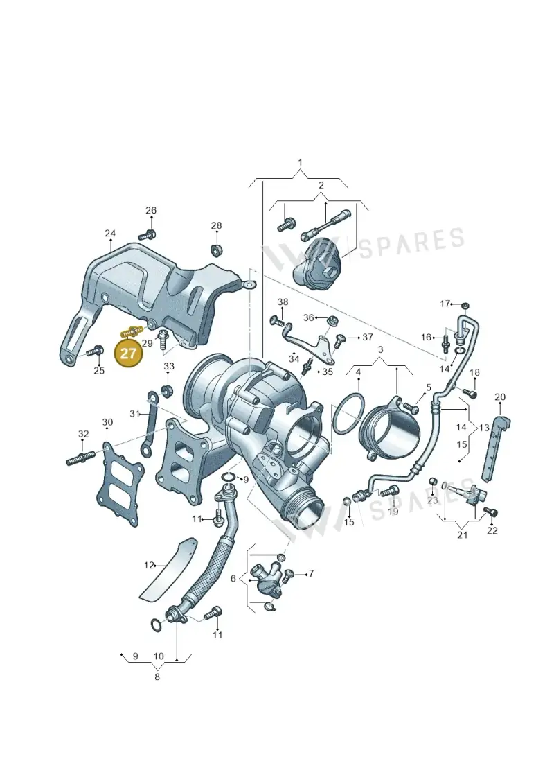 N91283401 — SEAT Formentor TSI CUPRA (2020-) diagram 596145430, position 27