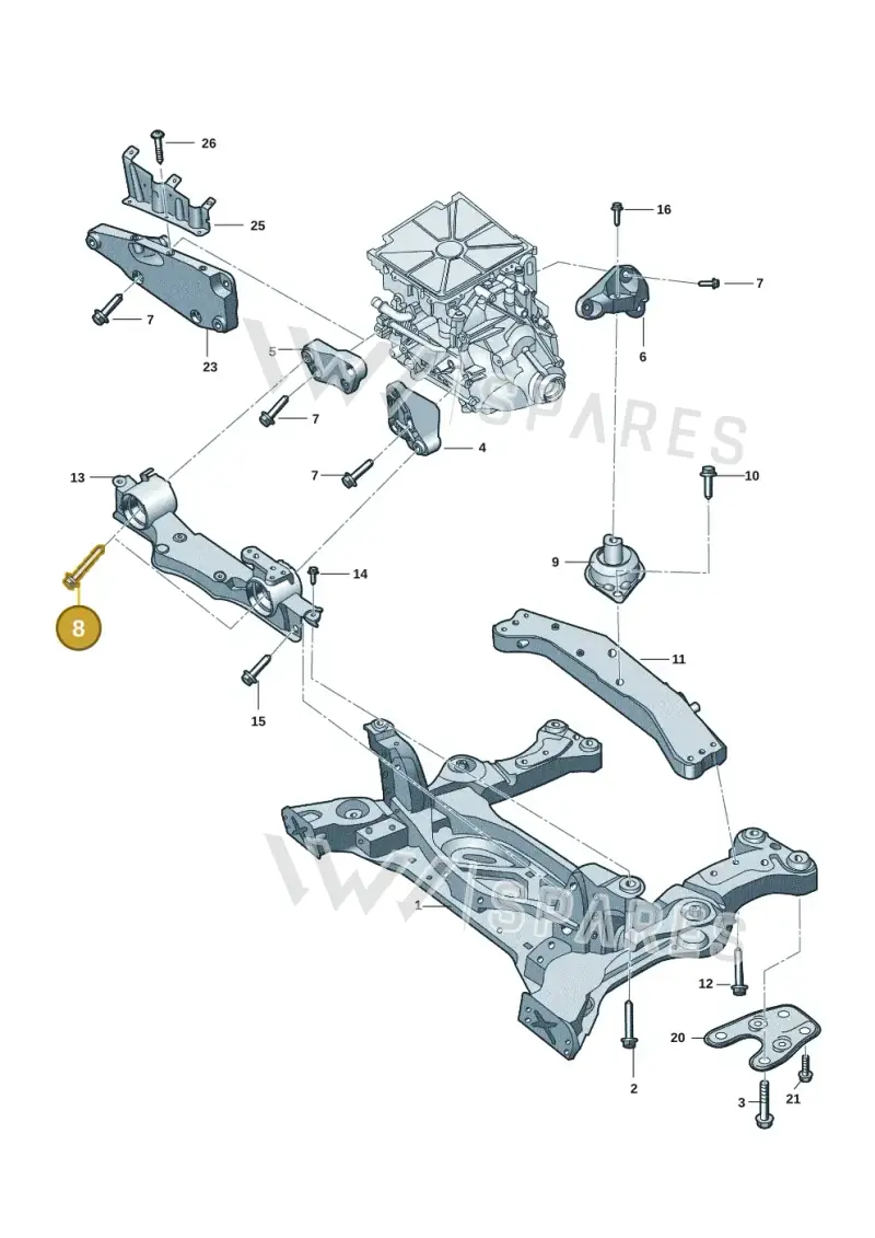 N91284901 — SEAT Tavascan Cupra (2023-) diagram 89a199200, position 8