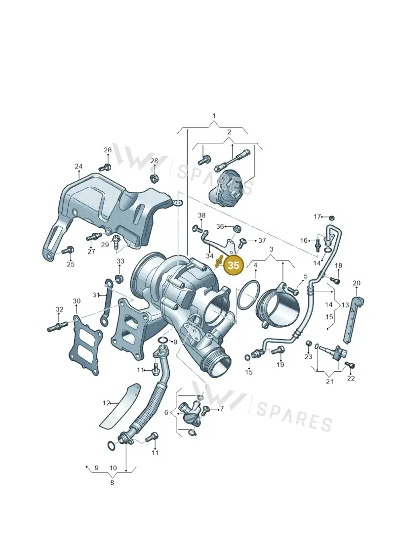 N91291501 — SEAT Formentor TSI CUPRA (2020-) diagram 596145430, position 35