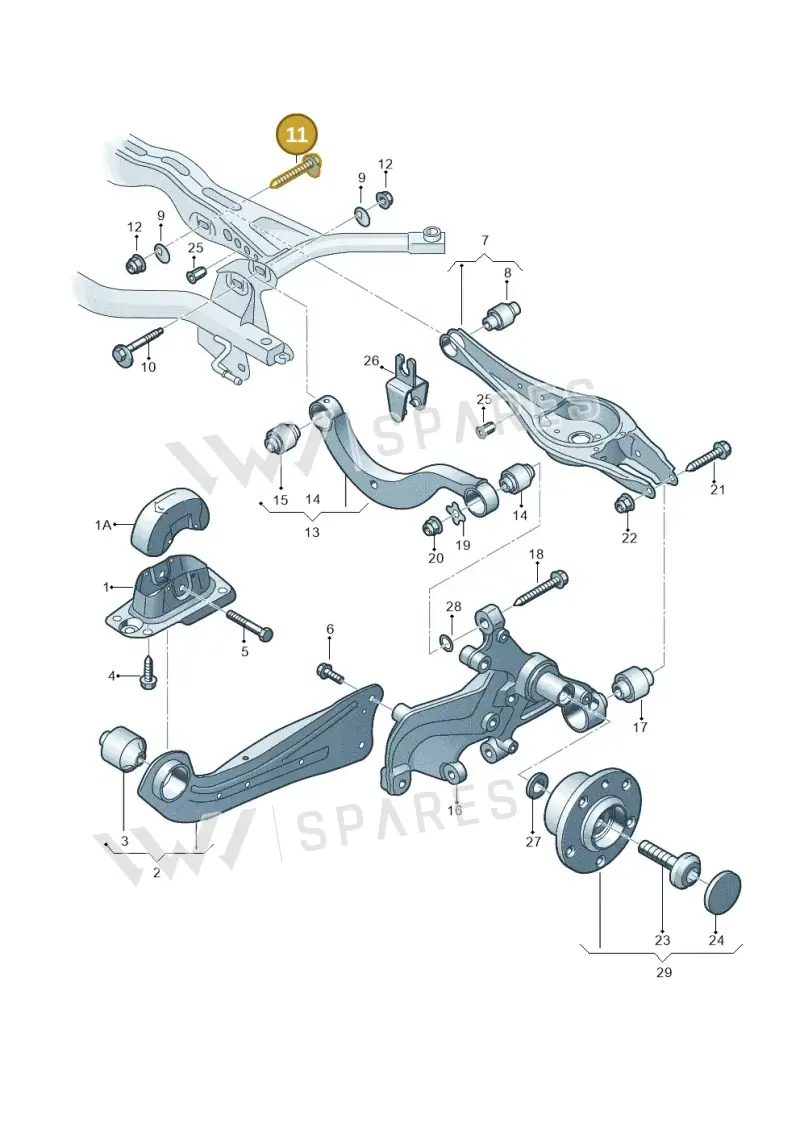 WHT001761 — SEAT Tarraco FR (2018-2024) diagram 793505050, position 11