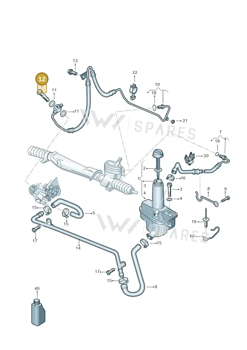 WHT001799 — SEAT Alhambra (2006-2010) diagram 245422500, position 12