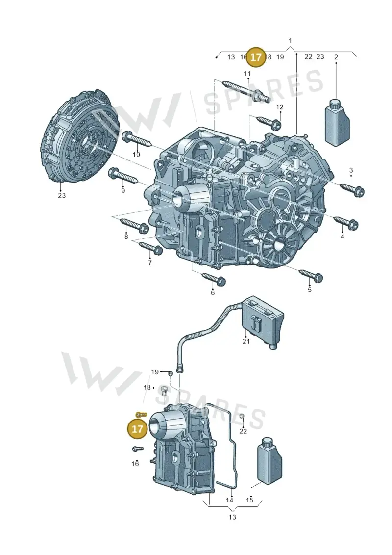 WHT001922 — SEAT Arona FR (2017-) diagram 827345010, position 17