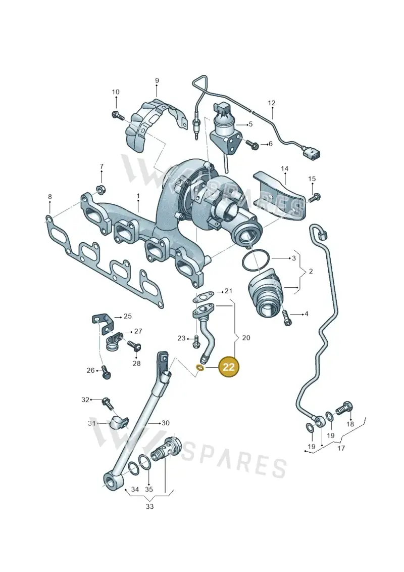 WHT001965 — SEAT Toledo Reference (2012-2015) diagram 650145750, position 22