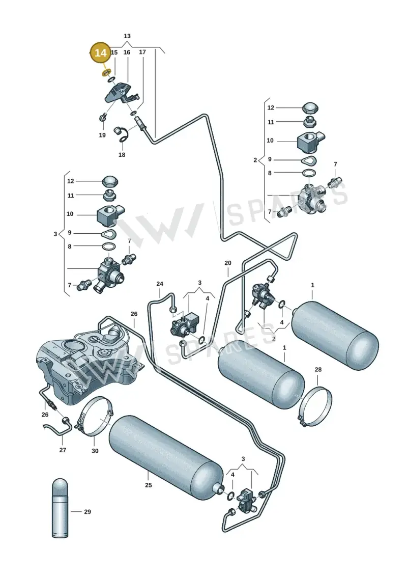 WHT002062 — SEAT Arona FR (2017-) diagram 837201007, position 14