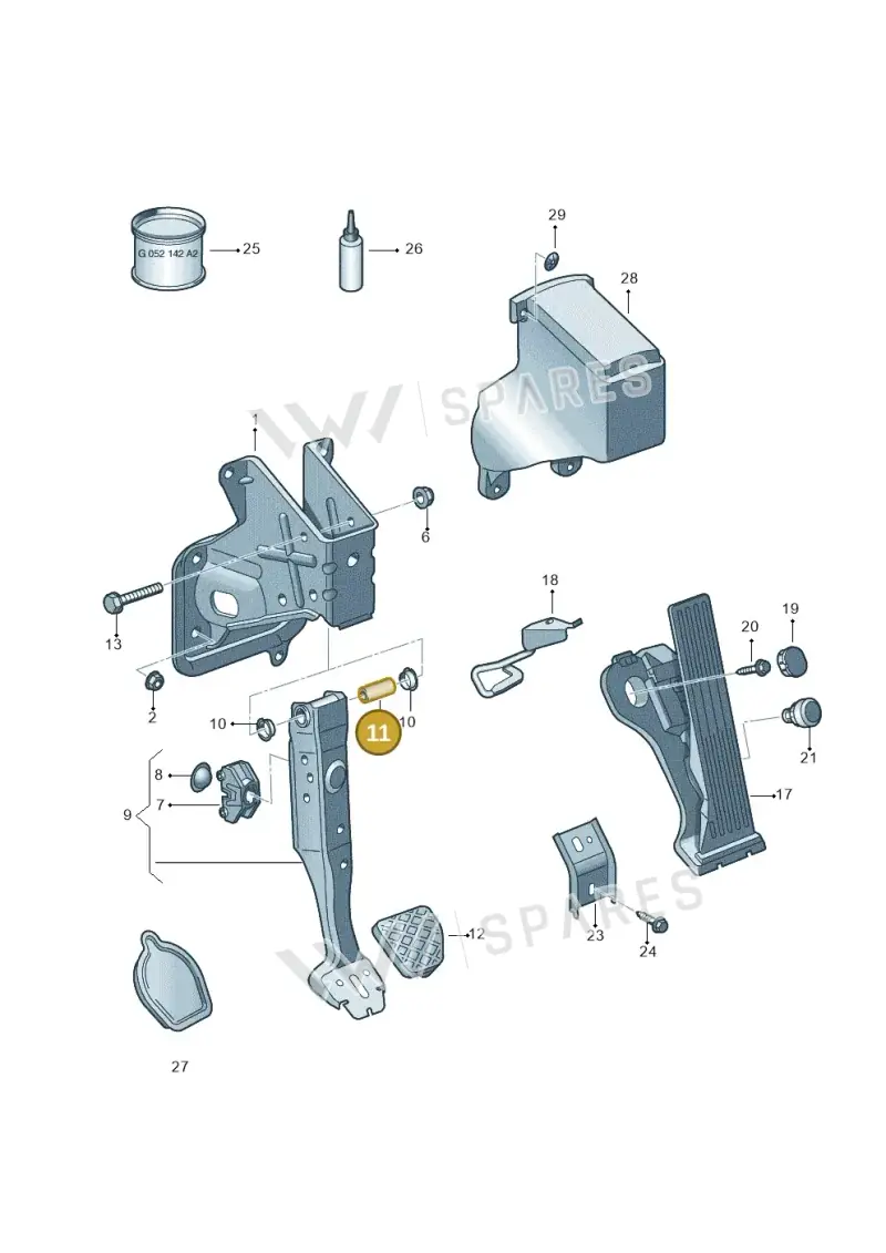 WHT002483 — SEAT Alhambra Stylance (2015-2022) diagram 634721600, position 11