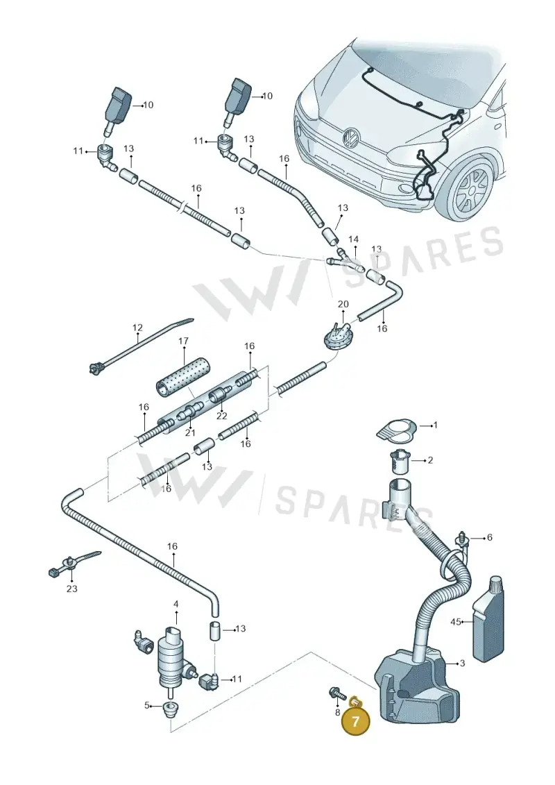WHT002535 — SEAT Mii electric (2020-2021) diagram 723955100, position 7
