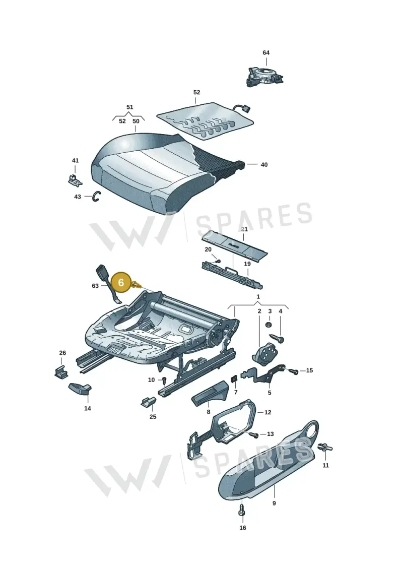 WHT002796B — SEAT Tavascan Cupra (2023-) diagram 10a881000, position 6