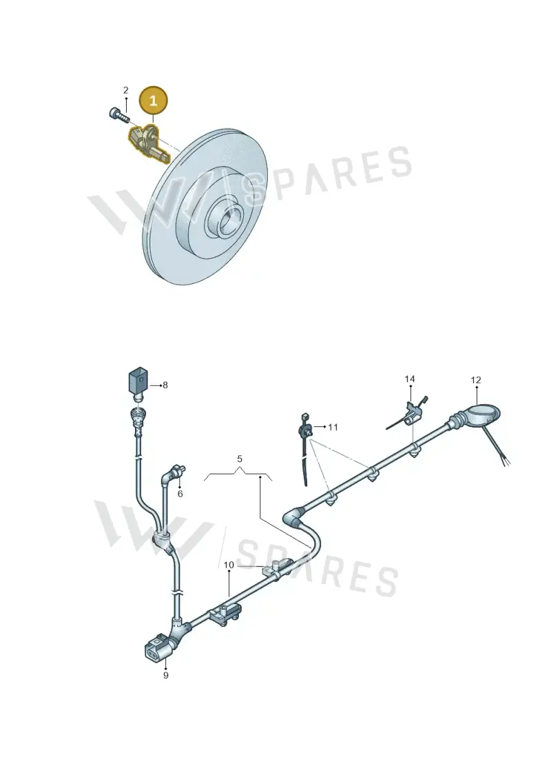 WHT003864C — SEAT Tarraco FR (2018-2024) diagram 869927010, position 1