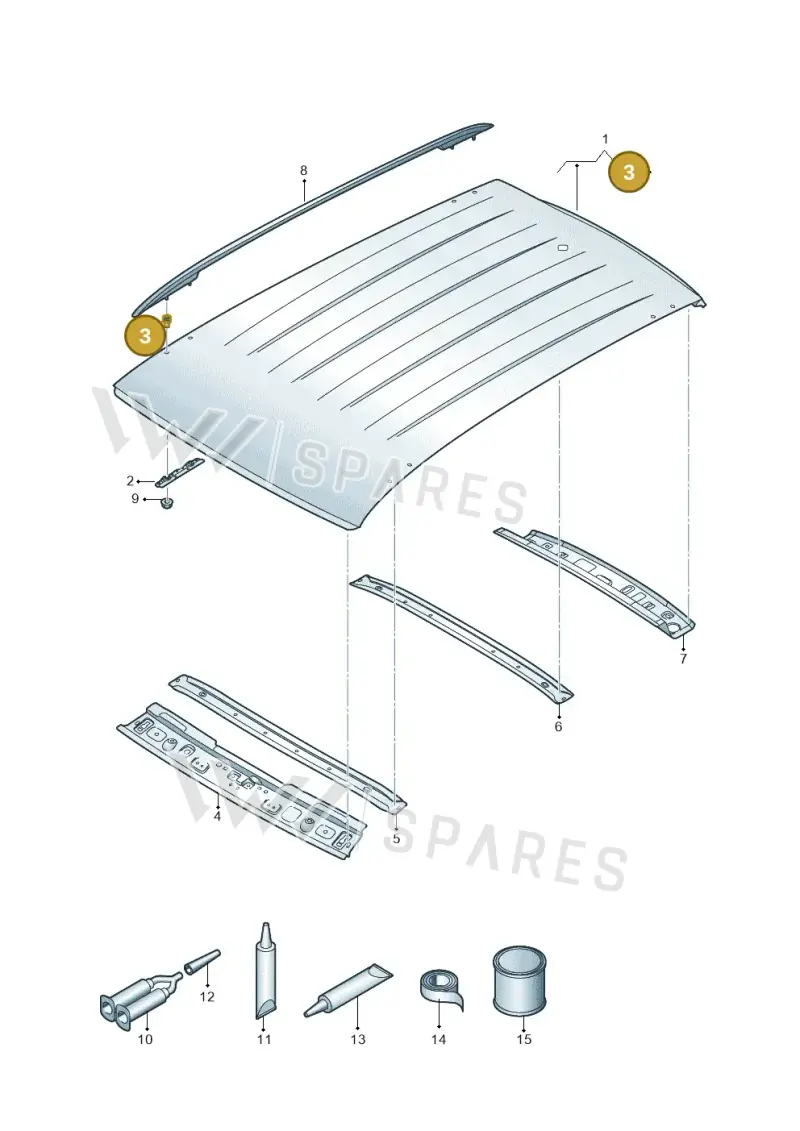 WHT003869A — SEAT Arona FR (2017-) diagram 471817000, position 3