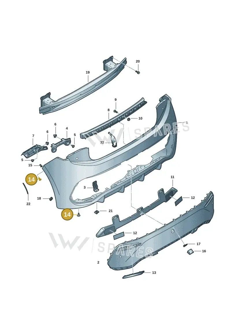 WHT003954 — SEAT EBoost CUPRA (2021-) diagram 10s807050, position 14
