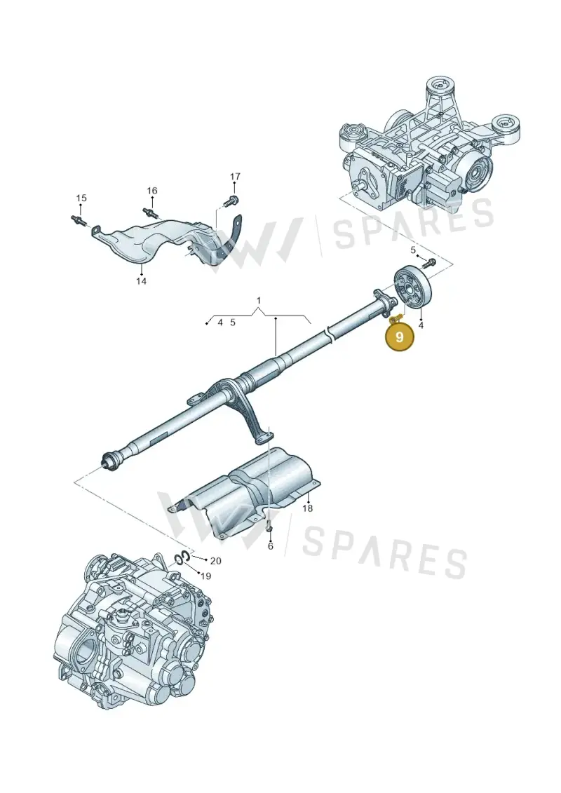 WHT005179 — SEAT Formentor TSI CUPRA (2020-) diagram 596521010, position 9