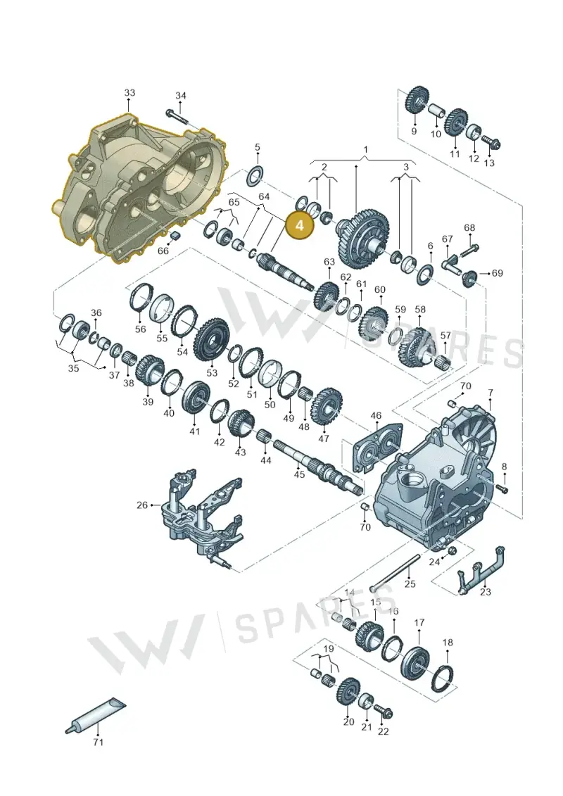 WHT005403A — SEAT Ibiza FR (2017-) diagram 495300120, position 4