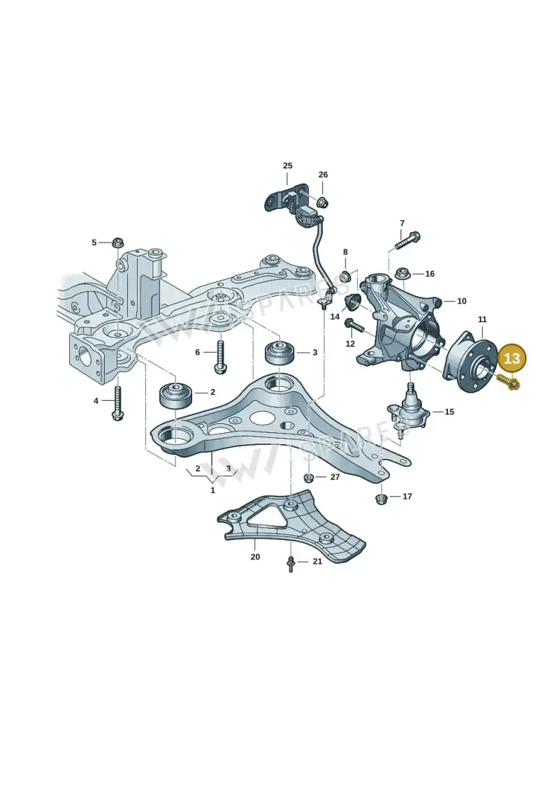 WHT005437A — SEAT Tavascan Cupra (2023-) diagram 10a407000, position 13